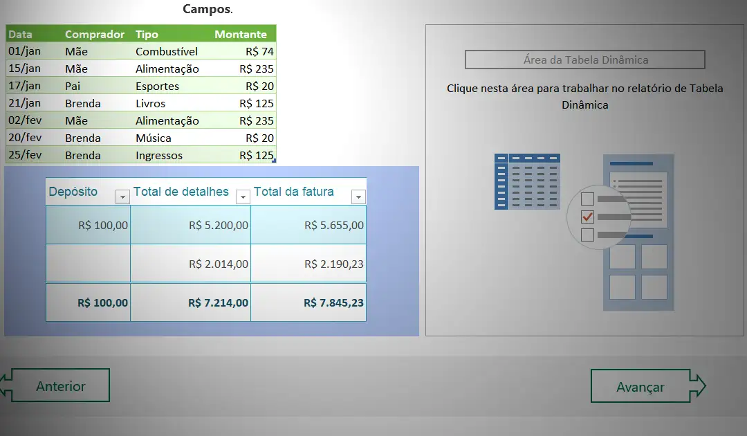 Excel Organiza e Estrutura Dados em Tabelas Inteligentes