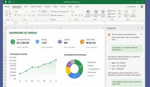 Claude Transforma uma Lista de Tarefas em um Plano de Projeto Estruturado no Excel