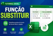 Função SUBSTITUIR no Excel
