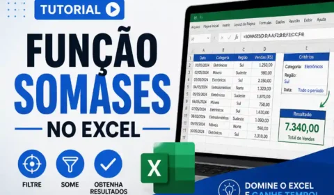 Função SOMASES no Excel