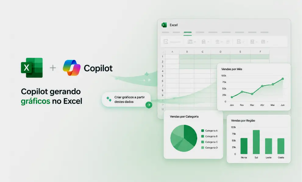 Como ativar o Copilot para criar gráficos inteligentes no Excel