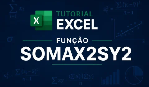 Função SOMAX2SY2 no Excel