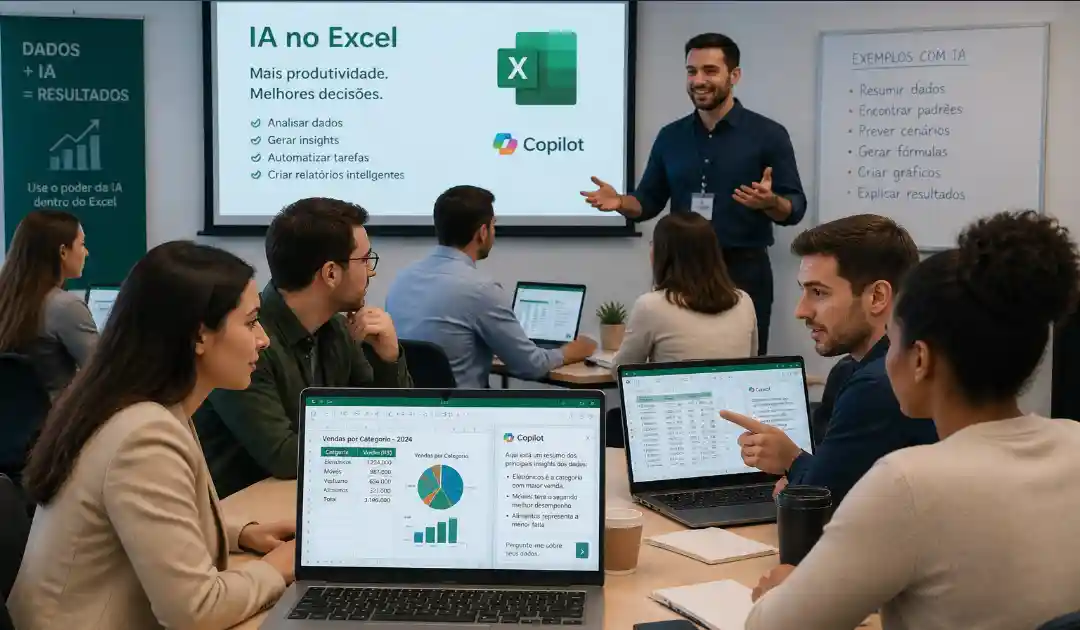 Como Conduzir as Sessões de Treinamento de IA no Excel