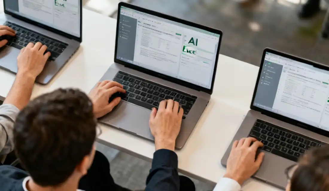 Treinar Equipes para Usar IA no Excel sem Resistência Interna