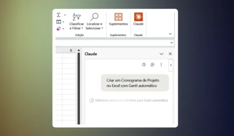 usar o Claude para Criar um Cronograma de Projeto no Excel