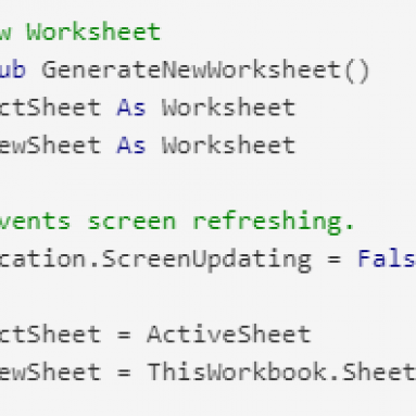 Atualizar Tela Usando VBA no Excel